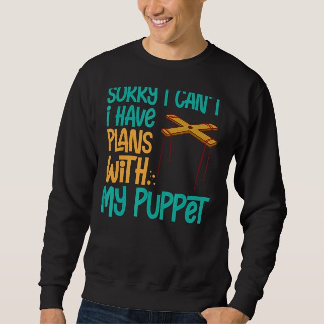 Sweatshirt Puppeteer Doll Ventriloquist Puppet Theatre Puppet (Devant)