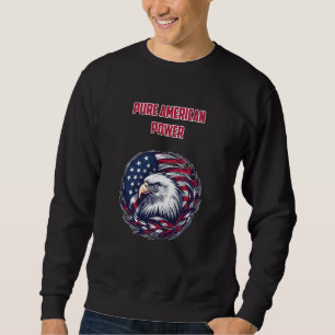 Sweatshirt Pure Puissance Américaine Conception de Force Patr