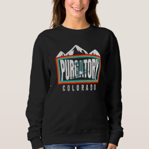 Sweatshirt Purgatoire Snowboardeur Colorado Snowboard Cool R