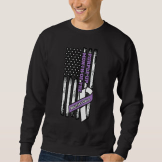 Sweatshirt Purple Jusqu'Au Mois De L'Enfant Militaire