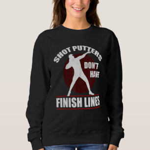 Sweatshirt Putters de tir n'ont pas de lignes de finition Pis
