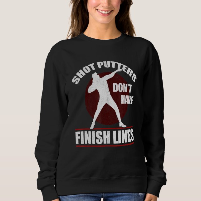 Sweatshirt Putters de tir n'ont pas de lignes de finition Pis (Devant)