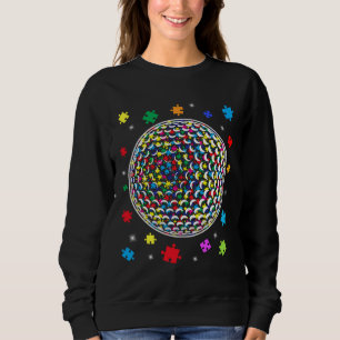 Sweatshirt Puzzle Golf Support Sensibilisation sur l'autisme