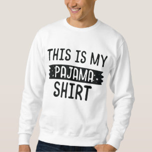 Sweatshirt Pyjamas amusant Pyjamas PJ Top Ados Garçons et fil
