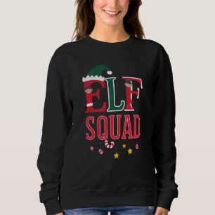 Sweatshirt Pyjamas de Noël assortis pour famille d'elfes Esco
