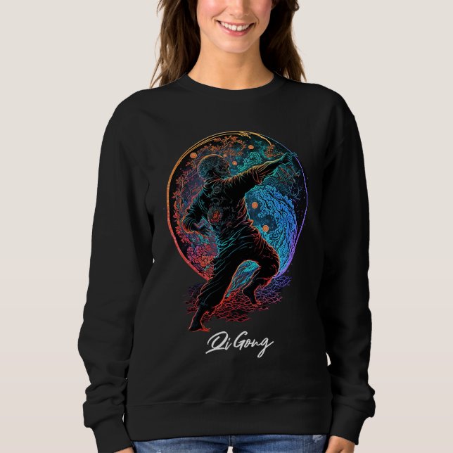 Sweatshirt Qi Gong Yoga Tai Chi Art Lovers (Devant)
