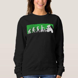 Sweatshirt Quad Retro Quad Riding Quatre Routeurs Atv Pour Ga