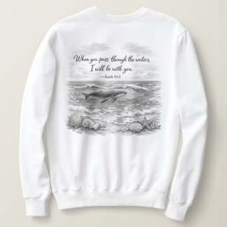 Sweatshirt Quand vous traversez les eaux
