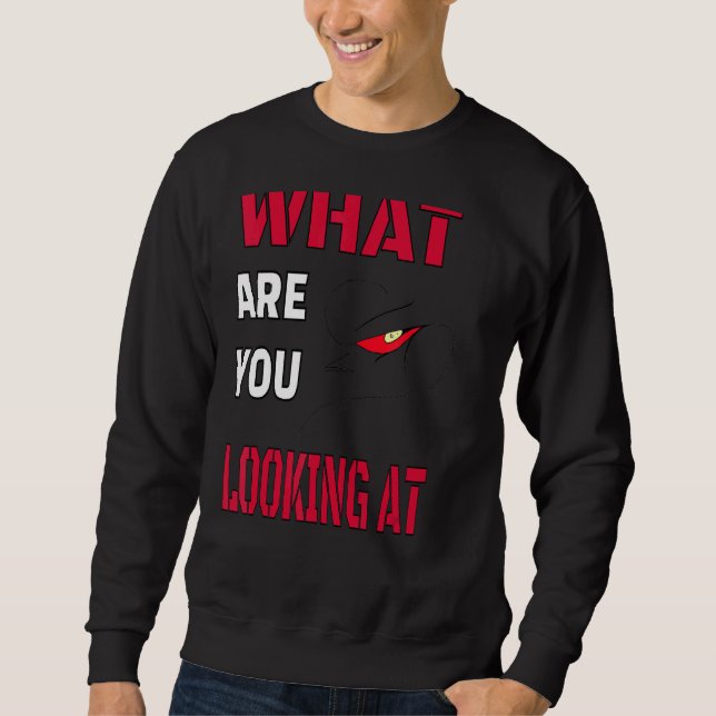 Sweatshirt Que Recherchez-Vous Phrase Pour Tous Les Âges Cool (Devant)