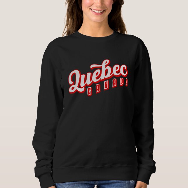 Sweatshirt Québec Canada (Devant)