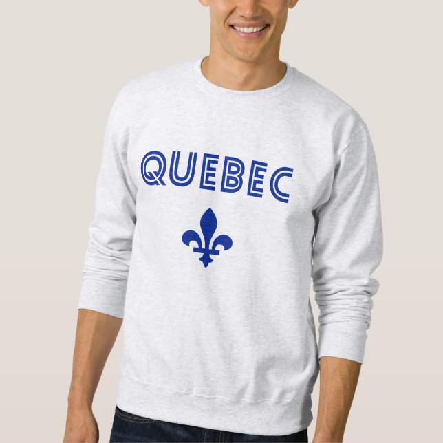 Sweatshirt Québec Rétro (Devant)