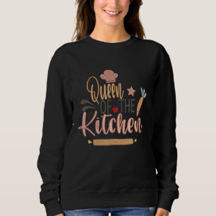 Sweatshirt Queen Of The Kitchen Cuisine Chef Chef Casquette C