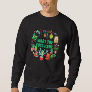 Sweatshirt Quel cactus vintage fucculent plantes succulentes