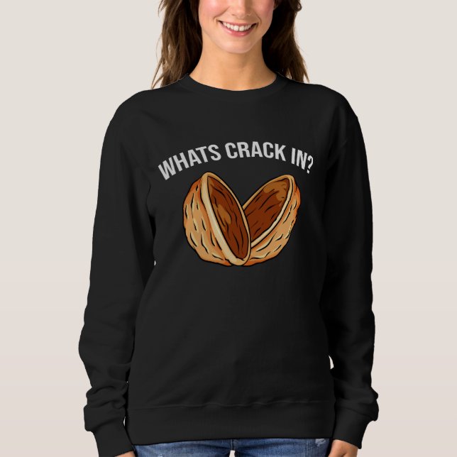 Sweatshirt Qu'est-ce qui craque Casse-Noisette Noël (Devant)