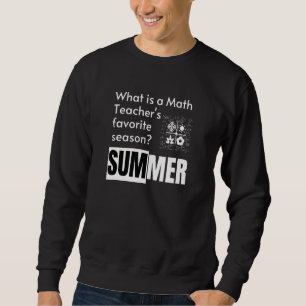 Sweatshirt Qu'est-ce qu'un enseignant de mathématiques de la 