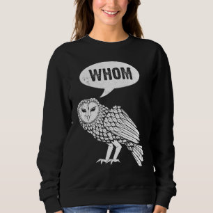 Sweatshirt Qui Hibou hibou amateurs d'oiseaux ornithologues