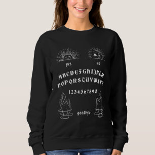 Sweatshirt Quija Board Wiccan Gothic Witch Paranormal Witchcr