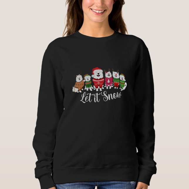 Sweatshirt Qu'il neige ! (Devant)
