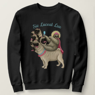Sweatshirt Qu'il y ait de la lumière - Sloth of Babel