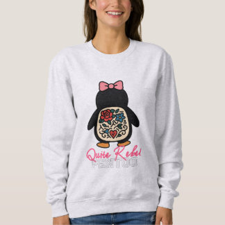 Sweatshirt Quite Rebel Pentoo  -  Nihilist Penguin Trend