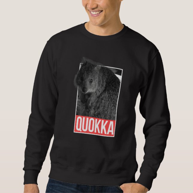 Sweatshirt Quokka Quokkas Wombat Cudely Toy (Devant)