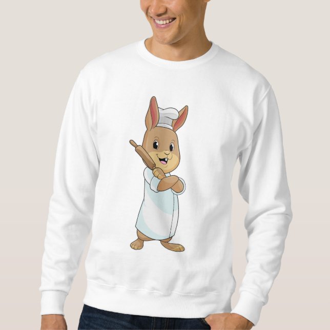 Sweatshirt Rabbit comme boulon avec broche (Devant)