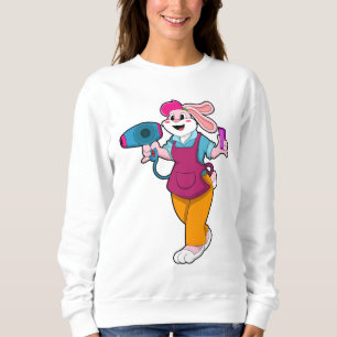 Sweatshirt Rabbit en coiffeur avec sèche-cheveux & peigne