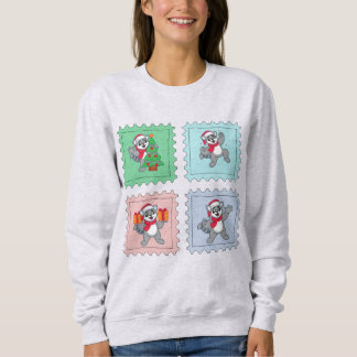 Sweatshirt Raccoon Christmas Shirt,Raccoon Lover