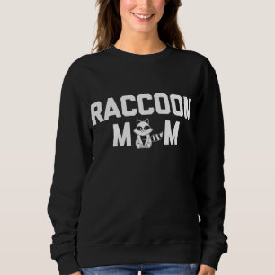 Sweatshirt Raccoon Maman drôle dire panda poubelle mignonette