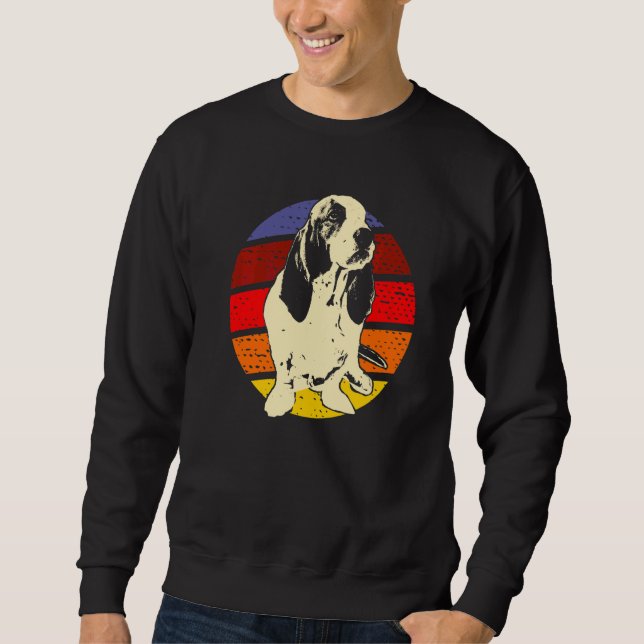 Sweatshirt Race de chien Basset Hound  30 (Devant)