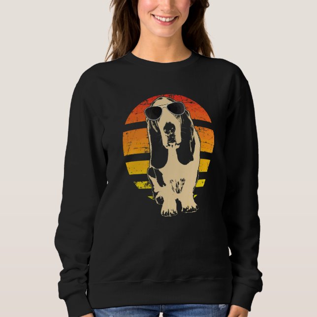 Sweatshirt Race de chien Basset Hound  4 (Devant)