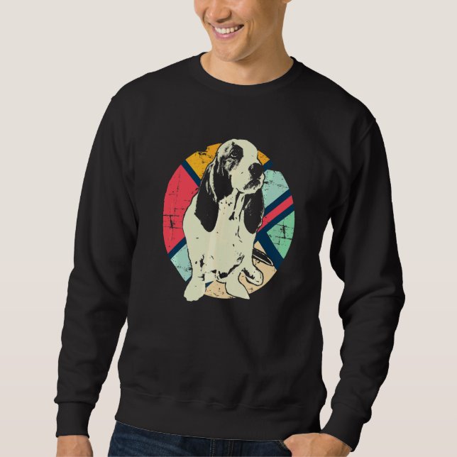 Sweatshirt Race de chien Basset Hound  40 (Devant)