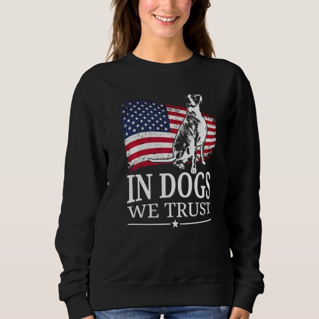 Sweatshirt Race de chien Boxer allemand  26 (Devant)