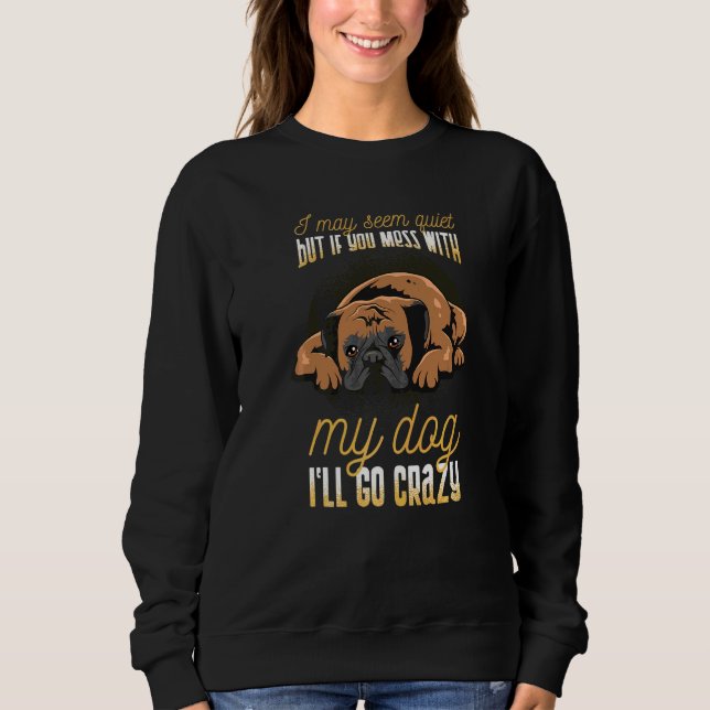 Sweatshirt Race de chien Boxer allemand  50 (Devant)