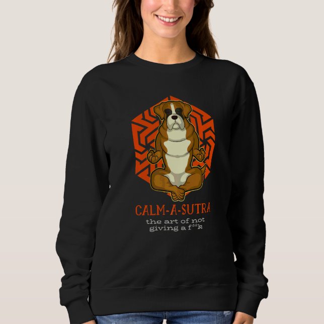 Sweatshirt Race de chien Boxer allemand  54 (Devant)