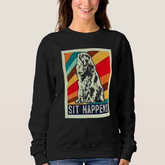 Sweatshirt Race de chien Cocker Spaniel Anglais (Devant)