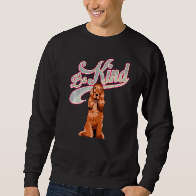 Sweatshirt Race de chien Cocker Spaniel anglais  29 (Devant)