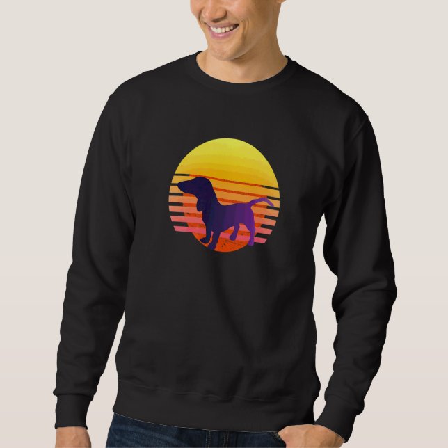 Sweatshirt Race de chien Dachshund Wiener  16 (Devant)