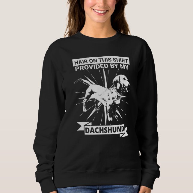 Sweatshirt Race de chien Dachshund Wiener  4 (Devant)