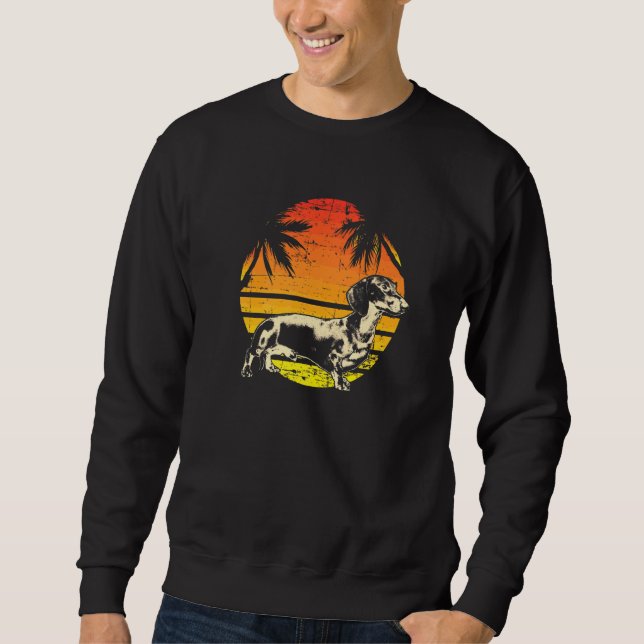 Sweatshirt Race de chien Dachshund Wiener  40 (Devant)
