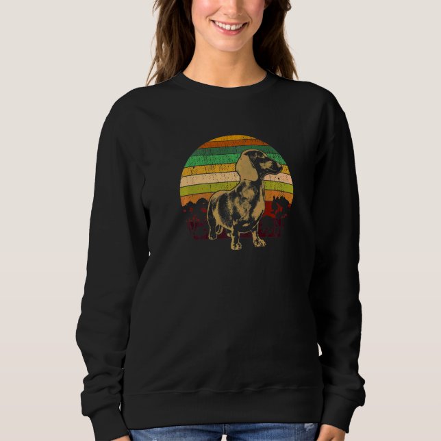 Sweatshirt Race de chien Dachshund Wiener  5 (Devant)