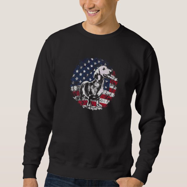 Sweatshirt Race de chien Dachshund Wiener  6 (Devant)