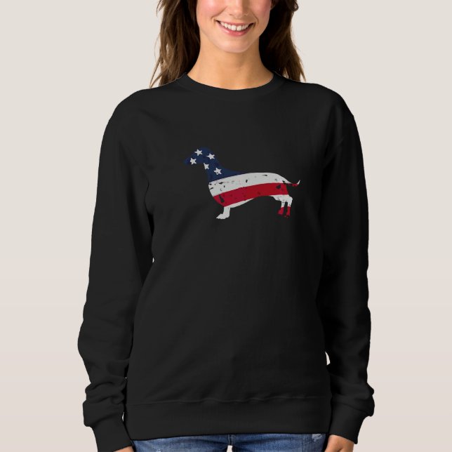 Sweatshirt Race de chien Dachshund Wiener  7 (Devant)