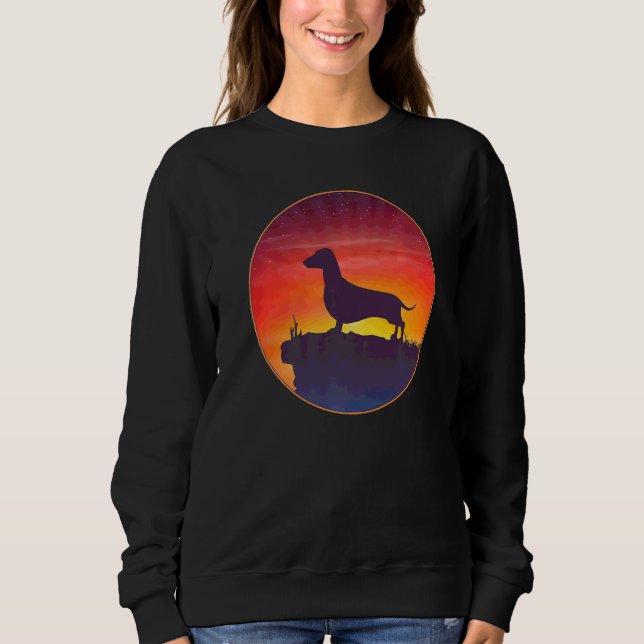 Sweatshirt Race de chien Dachshund Wiener  7 (Devant)