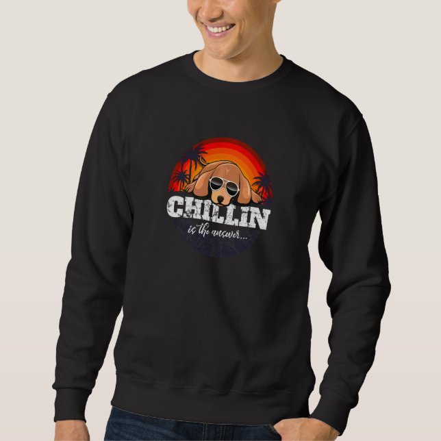 Sweatshirt Race de chien Dachshund Wiener  74 (Devant)