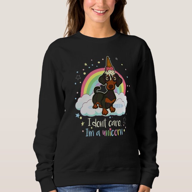 Sweatshirt Race de chien Dachshund Wiener  92 (Devant)