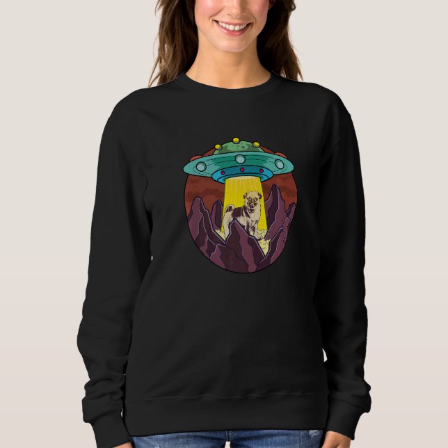 Sweatshirt Race de chien Pug Mops Carlin  40 (Devant)