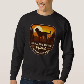 Sweatshirt Race de chien Saint Hubert Bloodhound