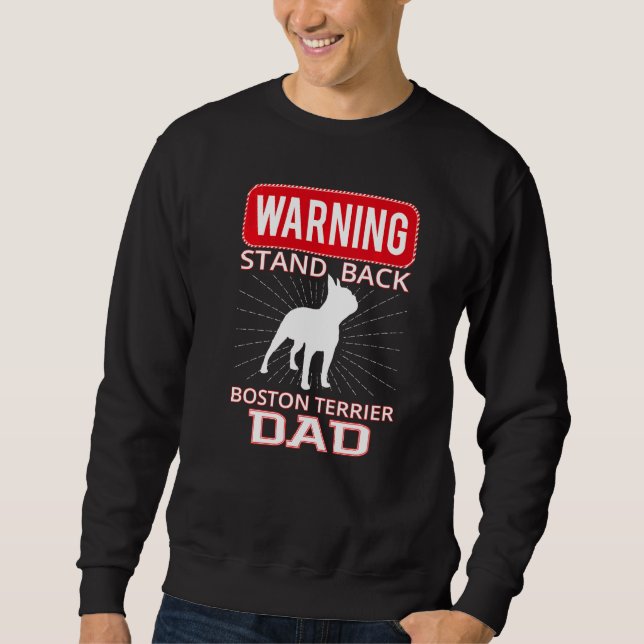 Sweatshirt Race de chien Terrier de Boston  1 (Devant)