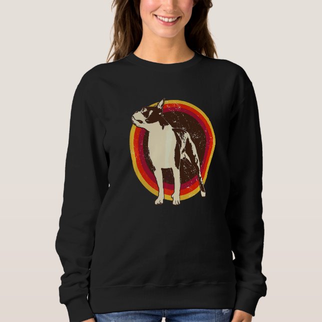 Sweatshirt Race de chien Terrier de Boston  145 (Devant)